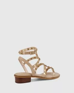 Wittner Tahara Leather Stud Sandals Beige -Sandals Sales Shop http3A2F2Fstatic.theiconic.com .au2Fp2Fwittner 5094 6353941 4