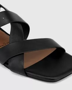 Wittner Aneese Leather Flat Sandals Black -Sandals Sales Shop http3A2F2Fstatic.theiconic.com .au2Fp2Fwittner 5113 6218911 3
