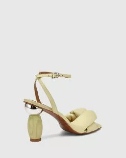 Wittner Valko Leather Sculptured Heel Sandals Green -Sandals Sales Shop http3A2F2Fstatic.theiconic.com .au2Fp2Fwittner 5234 0379931 4