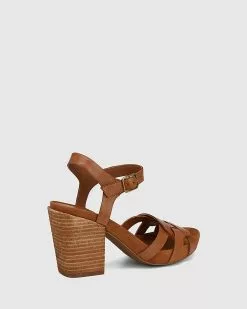 Wittner Caliko Leather Block Heel Sandals Tan -Sandals Sales Shop http3A2F2Fstatic.theiconic.com .au2Fp2Fwittner 5339 5648941 4