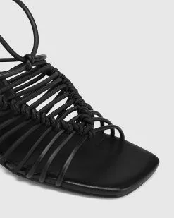 Wittner Chani Leather Strappy Sandals Black -Sandals Sales Shop http3A2F2Fstatic.theiconic.com .au2Fp2Fwittner 5498 3399841 3