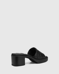 Wittner Kiyomi Quilted Leather Heeled Slides Black -Sandals Sales Shop http3A2F2Fstatic.theiconic.com .au2Fp2Fwittner 6238 6559441 4