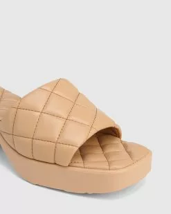 Wittner Kiyomi Quilted Leather Heeled Slides Beige -Sandals Sales Shop http3A2F2Fstatic.theiconic.com .au2Fp2Fwittner 6274 1609441 3
