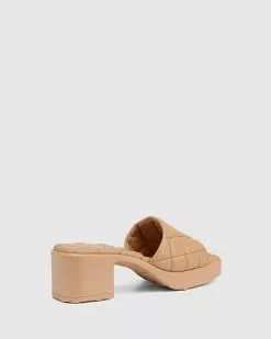Wittner Kiyomi Quilted Leather Heeled Slides Beige -Sandals Sales Shop http3A2F2Fstatic.theiconic.com .au2Fp2Fwittner 6277 1609441 4