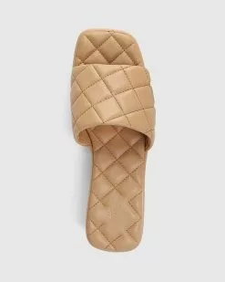Wittner Kiyomi Quilted Leather Heeled Slides Beige -Sandals Sales Shop http3A2F2Fstatic.theiconic.com .au2Fp2Fwittner 6280 1609441 5