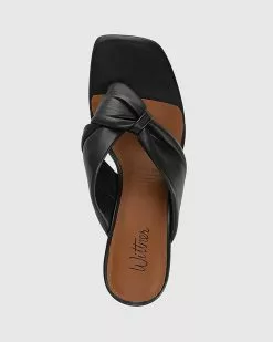 Wittner Contigo Leather Stiletto Heel Sandals Black -Sandals Sales Shop http3A2F2Fstatic.theiconic.com .au2Fp2Fwittner 6880 0460821 5