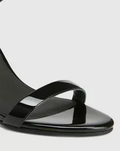 Wittner Raven Patent Leather Open Toe Block Heels Black -Sandals Sales Shop http3A2F2Fstatic.theiconic.com .au2Fp2Fwittner 6938 8537241 3