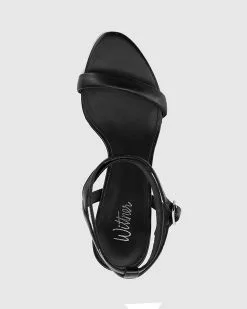Wittner Raven Leather Open Toe Block Heels Black -Sandals Sales Shop http3A2F2Fstatic.theiconic.com .au2Fp2Fwittner 7137 7692121 5