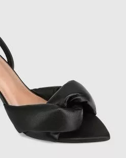 Wittner Visser Leather Round Sculptured Heel Sandals Black -Sandals Sales Shop http3A2F2Fstatic.theiconic.com .au2Fp2Fwittner 8199 7734041 3
