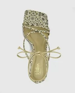 Wittner Vela Leather Strappy Sandals Green -Sandals Sales Shop http3A2F2Fstatic.theiconic.com .au2Fp2Fwittner 8361 8114041 5