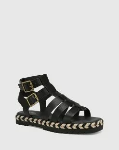 Wittner Dory Leather Strappy Sandals Black -Sandals Sales Shop http3A2F2Fstatic.theiconic.com .au2Fp2Fwittner 9516 8496051 2