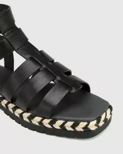 Wittner Dory Leather Strappy Sandals Black -Sandals Sales Shop http3A2F2Fstatic.theiconic.com .au2Fp2Fwittner 9519 8496051 3