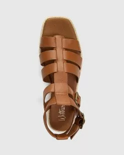 Wittner Dory Leather Strappy Sandals Tan -Sandals Sales Shop http3A2F2Fstatic.theiconic.com .au2Fp2Fwittner 9546 7496051 5