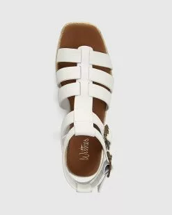 Wittner Dory Leather Strappy Sandals White -Sandals Sales Shop http3A2F2Fstatic.theiconic.com .au2Fp2Fwittner 9614 9496051 5