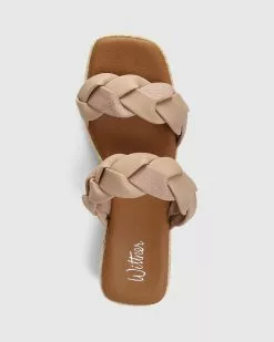 Wittner Kimber Leather Espadrille Slides Bone -Sandals Sales Shop http3A2F2Fstatic.theiconic.com .au2Fp2Fwittner 9625 8465941 5