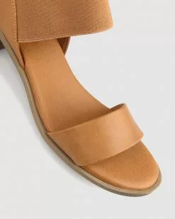 Zeroe Honey Wide Fit Block Heel Sandals Tan -Sandals Sales Shop http3A2F2Fstatic.theiconic.com .au2Fp2Fzeroe 0002 230299 4