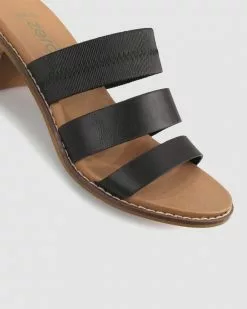 Zeroe Wide Fit Leelo Mules Black -Sandals Sales Shop http3A2F2Fstatic.theiconic.com .au2Fp2Fzeroe 0611 1828241 4