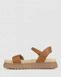 Zeroe Remy Comfort Footbed Sandals Tan -Sandals Sales Shop http3A2F2Fstatic.theiconic.com .au2Fp2Fzeroe 2293 6380541 3