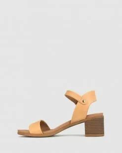 Zeroe Raegan Footbed Block Heel Sandals Camel -Sandals Sales Shop http3A2F2Fstatic.theiconic.com .au2Fp2Fzeroe 2777 9238141 3