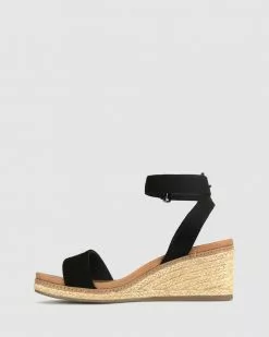 Zeroe Wide Fit Kiwi 2 Comfort Wedge Sandals Black -Sandals Sales Shop http3A2F2Fstatic.theiconic.com .au2Fp2Fzeroe 4791 2280541 3