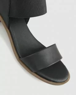 Zeroe Honey Wide Fit Block Heel Sandals Black -Sandals Sales Shop http3A2F2Fstatic.theiconic.com .au2Fp2Fzeroe 5117 130299 4