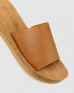 Zeroe Rush Comfort Mule Sandals Tan -Sandals Sales Shop http3A2F2Fstatic.theiconic.com .au2Fp2Fzeroe 5887 7506511 4