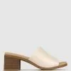 Zeroe Posey 2 Block Heel Sandals Bone