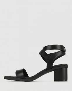 Zeroe Phoebe Block Heel Sandals Black -Sandals Sales Shop http3A2F2Fstatic.theiconic.com .au2Fp2Fzeroe 7468 3828241 3
