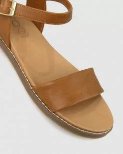 Zeroe Wide Fit Atlas Footbed Sandals Tan -Sandals Sales Shop http3A2F2Fstatic.theiconic.com .au2Fp2Fzeroe 8490 8983711 4