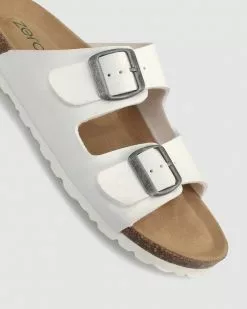 Zeroe Sully Cushioned Footbed Sandals White -Sandals Sales Shop http3A2F2Fstatic.theiconic.com .au2Fp2Fzeroe 8499 6841251 4