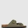 Zeroe Sully Cushioned Footbed Sandals Olive