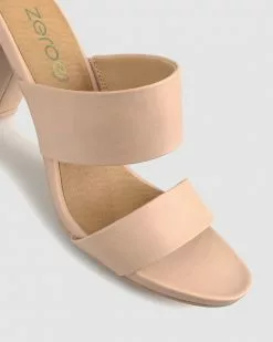Zeroe Kruz Block Heeled Dress Sandals Blush -Sandals Sales Shop http3A2F2Fstatic.theiconic.com .au2Fp2Fzeroe 9167 7681931 4