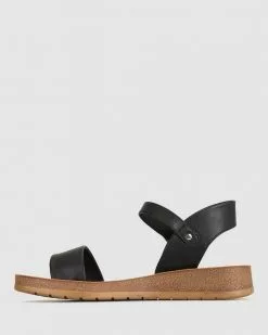 Zeroe Wide Fit Ramble Comfort Sandals Black -Sandals Sales Shop http3A2F2Fstatic.theiconic.com .au2Fp2Fzeroe 9683 6280541 3