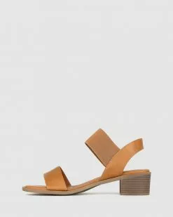 Zeroe Honey Wide Fit Block Heel Sandals Tan -Sandals Sales Shop http3A2F2Fstatic.theiconic.com .au2Fp2Fzeroe 9999 230299 3