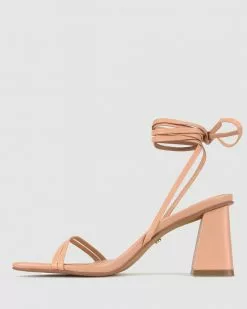 ZU Adele Leg Wrap Sandals Baby Pink -Sandals Sales Shop http3A2F2Fstatic.theiconic.com .au2Fp2Fzu 0362 7030341 3