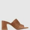 ZU Mali Leather Mules Tan