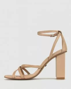 ZU Lolly Block Heel Sandals Nude -Sandals Sales Shop http3A2F2Fstatic.theiconic.com .au2Fp2Fzu 0389 2351241 3