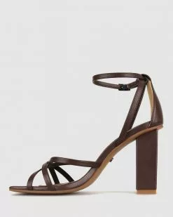 ZU Lolly Block Heel Sandals Chocolate -Sandals Sales Shop http3A2F2Fstatic.theiconic.com .au2Fp2Fzu 0410 3351241 3